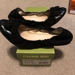 Giani Bini flats size 9.5 black suede